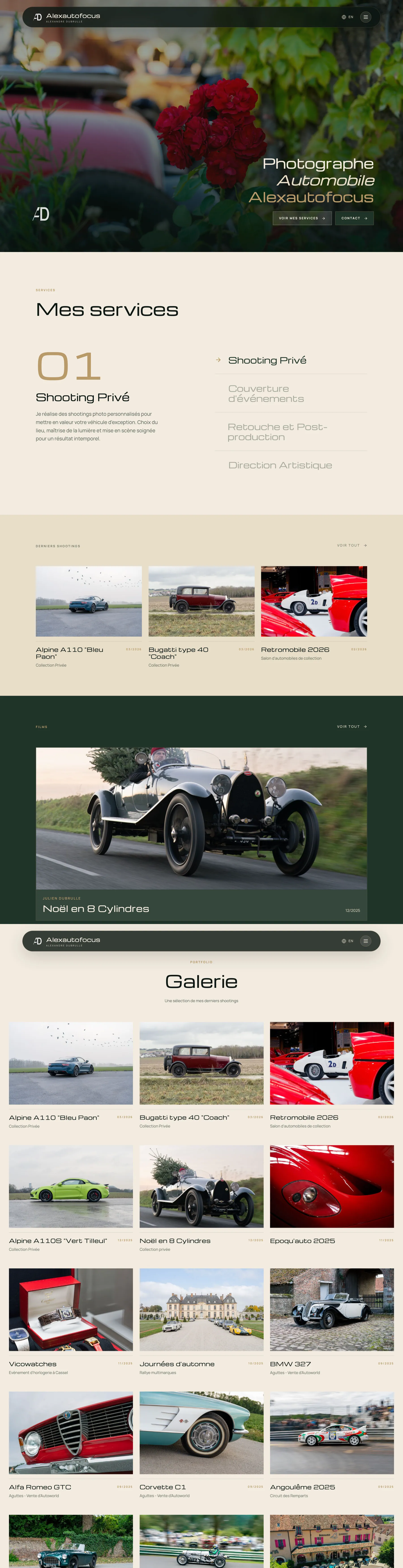 Alexautofocus — Un design hors du commun